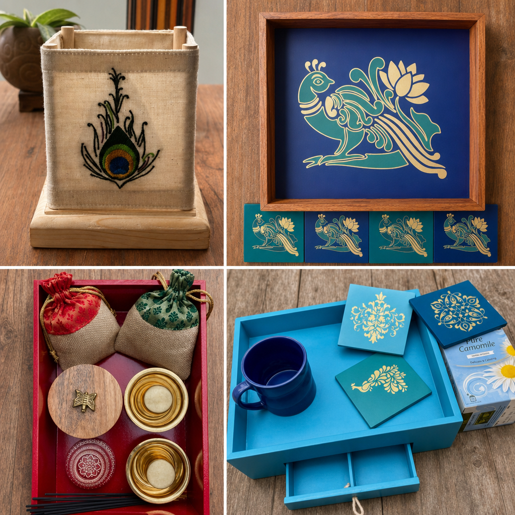 Artisan product collage